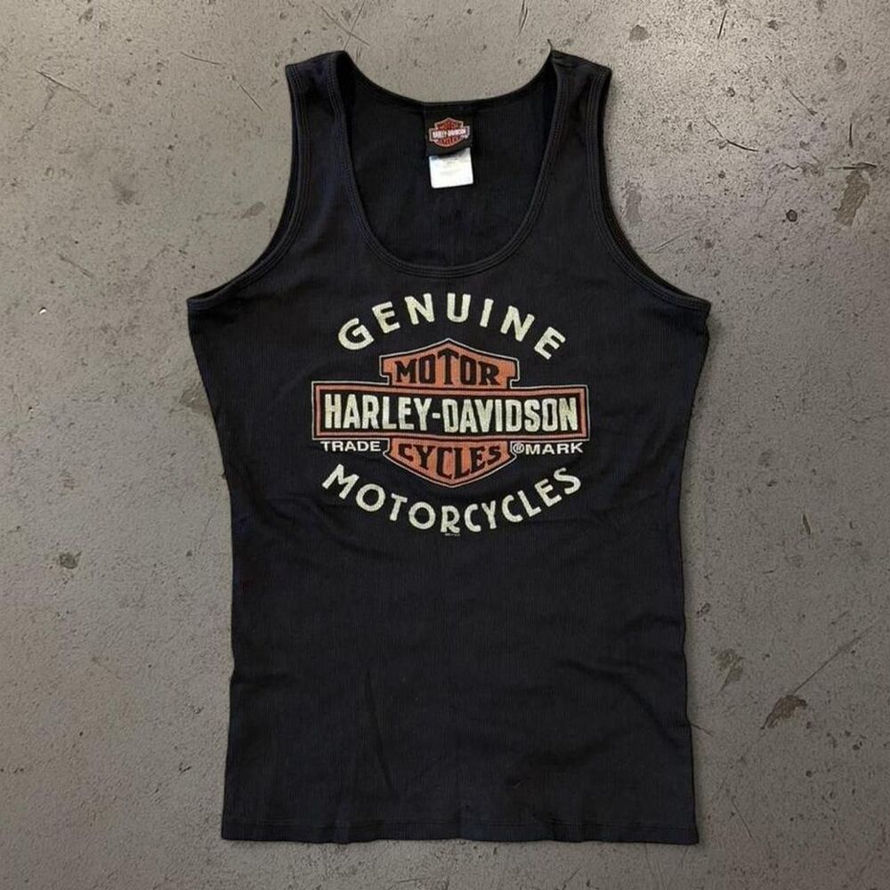 Vintage Womens Harley-Davidson Tank Top SZ XL